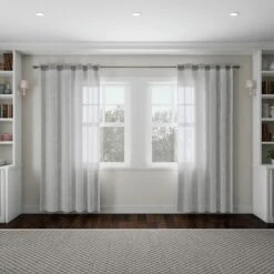 1-Inch Curtain Rod- Decorative Modern Urn Finials And Hardware- For Home Decor In Bedroom And Kitchen, 66-120-Inch By Hastings Home (Gray) -Adesso Store GUEST 8025d722 42c2 4f4d 975a c88fe889aa27