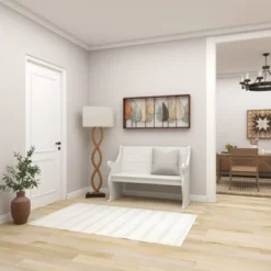 Metal Leaf Varying Texture Wall Decor With Wood Frame Brown - Olivia & May -Adesso Store GUEST 80e2f335 22a5 440b b1fd ce185d198a5c