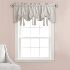 18"x52" Melody Bow Valance Blush - Lush Décor -Adesso Store GUEST 812c06c5 1aab 4600 9316 ed2bcec03764