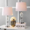 24" (Set Of 2) Aubrey Crystal Table Lamp (Includes LED Light Bulb) Clear - JONATHAN Y 2 24" (Set Of 2) Aubrey Crystal Table Lamp (Includes LED Light Bulb) Clear - JONATHAN Y -Adesso Store GUEST 8213382c 9023 41ef 98ed e06199045d14