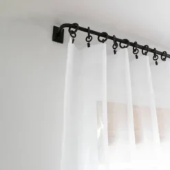 Schatzi Brown Norr Flower Orange Single Panel Sheer Window Curtain - Deny Designs -Adesso Store GUEST 82e773e7 c29c 449e aac7 7d38e37007d6 16