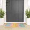 Colour Poems Gradient Curvature III Welcome Mat - Society6