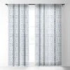 Becky Bailey Shibori Diamonds Single Panel Sheer Window Curtain - Deny Designs -Adesso Store GUEST 8441aa76 7706 429b a553 e5980d8742eb