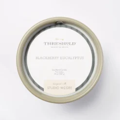 20oz Ceramic Blackberry Eucalyptus Candle Green - Threshold™ Designed With Studio McGee -Adesso Store GUEST 870ce181 98d9 4be6 a455 6aadadca64e1