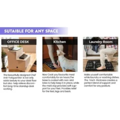 Paris Wine Designer Chef Oil & Stain Resistant Anti-Fatigue Kitchen Floor Mat -Adesso Store GUEST 8780ac63 e163 4460 85f3 a6f24625231c