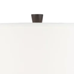 360 Lighting Anna Modern Coastal Table Lamps 27 1/4" Tall Set Of 2 Beige White Tapered Drum Shade For Bedroom Living Room Bedside Nightstand Office -Adesso Store GUEST 881f5407 f1e8 4c37 be27 df8a68003447