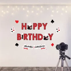 Big Dot Of Happiness Ta-Da, Magic Show - Peel And Stick Magical Birthday Party Decoration - Wall Decals Backdrop -Adesso Store GUEST 8d762025 e28a 4075 8b1e f388dad5779c