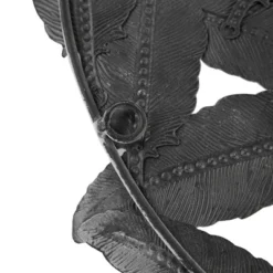 3pc Round Jax Feather Painted Iron Wall Decor Panel Set Gray - Madison Park -Adesso Store GUEST 8de5fbdc a2ed 431d 90a1 330f4f983a5a