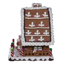 Kurt Adler 10" Battery-Operated Claydough LED Gingerbread House Tablepiece -Adesso Store GUEST 9091072a c069 4eb7 8153 20e5c6c3354a