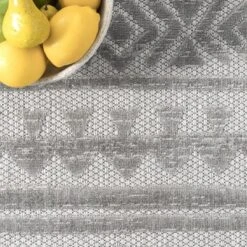 NuLOOM Mikala Raised Global Indoor And Outdoor Patio Area Rug -Adesso Store GUEST 90b1aaf6 8ab9 4411 a779 744c232c76b1