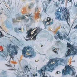 Flower Bouquet In Glass Vase Print On Wood Blue - StyleCraft -Adesso Store GUEST 90e62e69 c025 46ee a72f f72d4de1936e