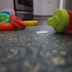 FlorArt Paisley Park Low Profile Easy Clean Kitchen Mat Light Green - Bungalow Flooring -Adesso Store GUEST 94aa0125 645b 4496 9865 3c57d5b1b934