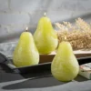 Green Grape Pear Candles - Set Of 3 -Adesso Store GUEST 9539041c 6080 48ee a280 9ef1d764fc27