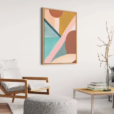 23" X 33" Sylvie Teotitlan Valley Study 2 By Kate Aurelia Holloway Framed Wall Canvas Natural - Kate & Laurel All Things Decor 6 23" X 33" Sylvie Teotitlan Valley Study 2 By Kate Aurelia Holloway Framed Wall Canvas Natural - Kate & Laurel All Things Decor - Image 4