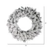 Vickerman Artificial Flocked Snow Ridge Wreath 2 Vickerman Artificial Flocked Snow Ridge Wreath -Adesso Store GUEST 956a0258 9b0e 4ed5 9d2e 65c0c37e83bc