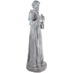 Northlight 28" St. Francis With Bird Outdoor Garden Statue -Adesso Store GUEST 9ad32089 af5a 485b 8970 6c591b044c03