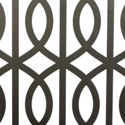 Set Of 4 Metal Geometric Cut-out Wall Decors Black - Olivia & May -Adesso Store GUEST 9bab523d 1c9d 44f7 8c4e 579f97799751