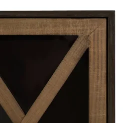 30" X 12" Mace Decorative Rustic Floating Storage Cabinet Rustic Brown - Kate & Laurel All Things Decor -Adesso Store GUEST 9c8612fc 3cff 4e44 b3c0 25c7e7802dc0