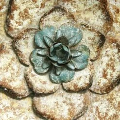 Stratton Home Decor Metal Rustic Blooming Flower Hanging Wall Decorative Home Floral Accent Sculpture Art Set, Multicolored (6 Pack) -Adesso Store GUEST a17c7315 5987 411a ab11 d1143d702e9b