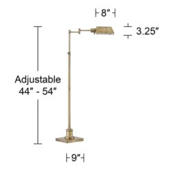 Regency Hill Jenson Traditional Pharmacy Floor Lamp 54" Tall Aged Brass Adjustable Swing Arm Metal Shade For Living Room Reading Bedroom Office 13 Regency Hill Jenson Traditional Pharmacy Floor Lamp 54" Tall Aged Brass Adjustable Swing Arm Metal Shade For Living Room Reading Bedroom Office -Adesso Store GUEST a33a77b1 27ce 4468 8e6f bf18331fb548