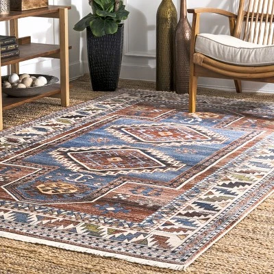 NuLOOM Vintage Kathryn Aztec Tassel Area Rug 3 NuLOOM Vintage Kathryn Aztec Tassel Area Rug