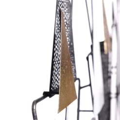 Geometric Gala Metal Wall Art Silver - StyleCraft -Adesso Store GUEST a6a54700 803c 4b1e 95d0 e18ae9b4f40c