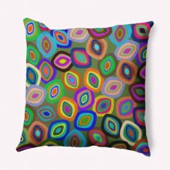 16"x16" Modern Leaf Pile Square Throw Pillow - E By Design -Adesso Store GUEST a7024570 3ed6 47e3 a79e 183bf6c3e51d