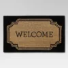 1'6"x2'6" Welcome Coir Doormat - Threshold™ -Adesso Store GUEST a858cb9e ec0d 4bb5 998a 5ad143ea6a2d