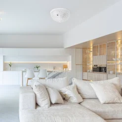 2pk 2-Light Crystal Glam Ceiling Flush Mount Pendants White - Lalia Home 8 2pk 2-Light Crystal Glam Ceiling Flush Mount Pendants White - Lalia Home -Adesso Store GUEST a881b30a 5dc0 4a64 b95e cb2a95077736