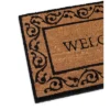 BirdRock Home Welcome Coir Doormat With Scroll Border - 18 X 30" -Adesso Store GUEST ab9a2b92 2dee 4296 a5e5 622e4c0a49fa