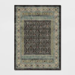 Distressed Geometric Tufted Area Rug Green - Threshold™ -Adesso Store GUEST ac2e2a72 b0f8 400b a4d8 135964324c89