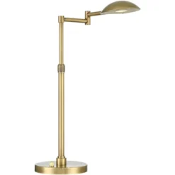 Possini Euro Design Possini Euro Warm Gold LED Swing Arm Desk Lamp -Adesso Store GUEST ac430d9f 5680 46a6 9b5f 112f787455cb