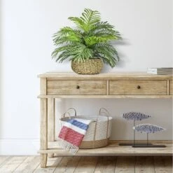 14" X 15" Artificial Palm Plant In Low Basket - LCG Florals 9 14" X 15" Artificial Palm Plant In Low Basket - LCG Florals -Adesso Store GUEST acc487dd 428f 44c3 9baa e41197b791a1