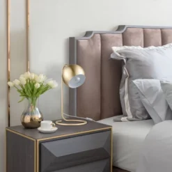 15" Richmond Desk Lamp With Inner Shade Matte Brass - Globe Electric -Adesso Store GUEST ae699408 7382 4668 8c2e 11c312703c24