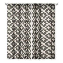 Holli Zollinger Linen Plus Single Panel Sheer Window Curtain - Deny Designs 9 Holli Zollinger Linen Plus Single Panel Sheer Window Curtain - Deny Designs -Adesso Store GUEST b01fabd3 5e78 44d6 8836 0e0f46a06c99