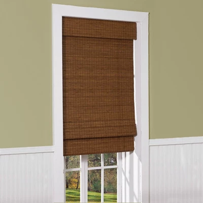Radiance Cape Cod 38.5-in Cordless Maple Roman Shade 4 Radiance Cape Cod 38.5-in Cordless Maple Roman Shade - Image 2