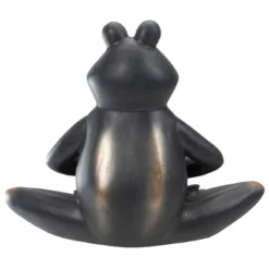 Northlight 11" Yoga Frog In Sukhasana Position Outdoor Garden Statue -Adesso Store GUEST b301dfdc b56f 48c1 ae80 d2a4ccc88365