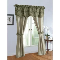 Kate Aurora Complete 5 Pc. Sheer Window In A Bag Curtain & Valance Set -Adesso Store GUEST b51781c8 4a67 4c20 855b 0279257bd0bb