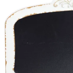 Wood Sign Carved Top Wall Decor With Chalkboard Cream - Olivia & May -Adesso Store GUEST b5b0a24c d188 40a9 877f 0ccf4e01da74
