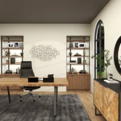 Metal Geometric 3D Square Wall Decor Black - Olivia & May -Adesso Store GUEST b6b1486d c2d7 4844 b4bd b9330cdd0fe0