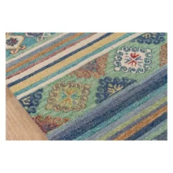 2'x3' Fair Isle Design Tufted Accent Rug Blue - Momeni 7 2'x3' Fair Isle Design Tufted Accent Rug Blue - Momeni -Adesso Store GUEST b776217d 12c7 4d99 a0db b07766b49a83