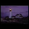 Northlight LED Lighted Coastal Lighthouse Home With Sunset Canvas Wall Art 15.75" X 23.5" -Adesso Store GUEST bb19da7a c582 4e8d bf72 49ef23142e3e