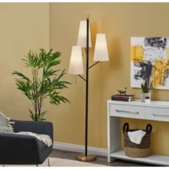Daniel Floor Lamp Black - Adesso -Adesso Store GUEST bb933b94 dd95 475d b643 eb825c403ec8