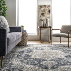 NuLOOM Darcie Traditional Medallion Area Rug -Adesso Store GUEST bd1eee6f 1849 4bba 8544 28038cf92ad1