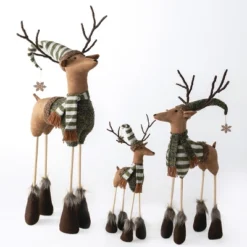 Sullivans Set Of 3 Standing Deer Figurines 37"H, 32"H & 23"H Brown -Adesso Store GUEST be71f516 b6ba 48f3 b6be e39fbfd1f557