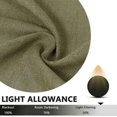 Linen Blend Farmhouse Kitchen Tier Curtains For Cafe Small Half Window Curtains For Bathroom 6 Linen Blend Farmhouse Kitchen Tier Curtains For Cafe Small Half Window Curtains For Bathroom - Image 4