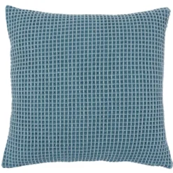 KAF Home Contrast Waffle Decorative Pillow, 20" X 20" -Adesso Store GUEST c1de630c ffe4 4b34 b1d1 8155190e1900