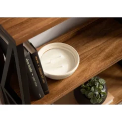 25" X 28" Rigby Wood Decorative Wall Shelf Rustic Brown/Black - Kate & Laurel All Things Decor -Adesso Store GUEST c28b9434 276a 46c6 bc38 8f2a5b997bbb