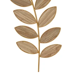 Set Of 2 Metal Leaf Wall Decors Brown - Olivia & May -Adesso Store GUEST c36a6846 da31 4ff2 849e c81349d1a355
