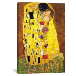 The Kiss By Gustav Klimt Canvas Print -Adesso Store GUEST c36a9660 514f 4bf4 8263 f7f4db08138e